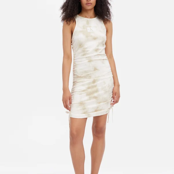 Calvin Klein Jeans Tie-Dyed Cotton Dress