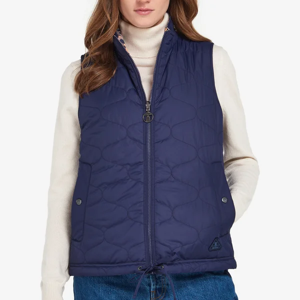 Barbour Apia Printed Reversible Shell Gilet