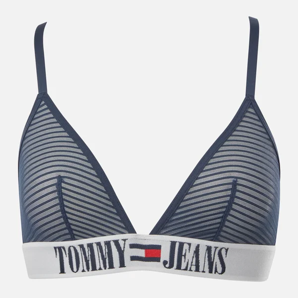 Tommy Hilfiger Mesh Soft-Cup Triangle Bra