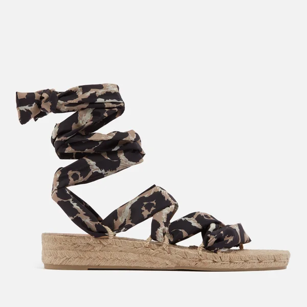 Castañer x Diane Von Furstenberg Women's Paloma Chiffon Espadrille Sandals