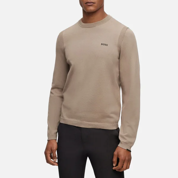 BOSS Green Ever-X Cotton-Blend Jersey Sweatshirt