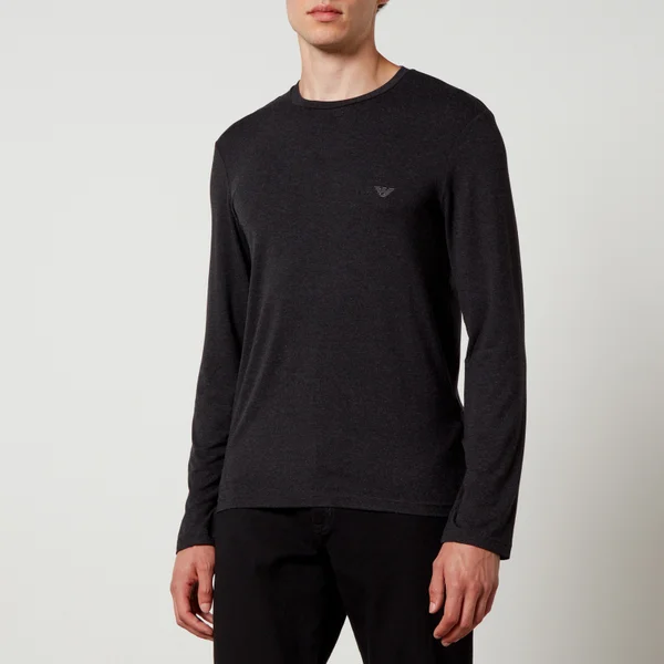 Emporio Armani Lounge Stretch-Jersey Top
