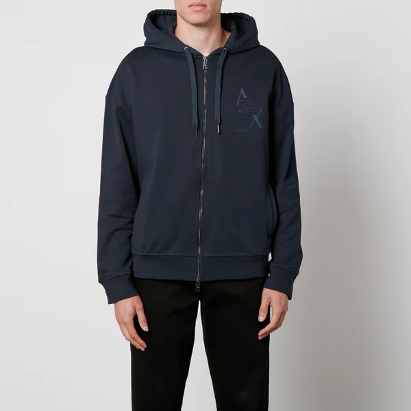 Armani Exchange Cotton-Jersey Zipped Hoodie