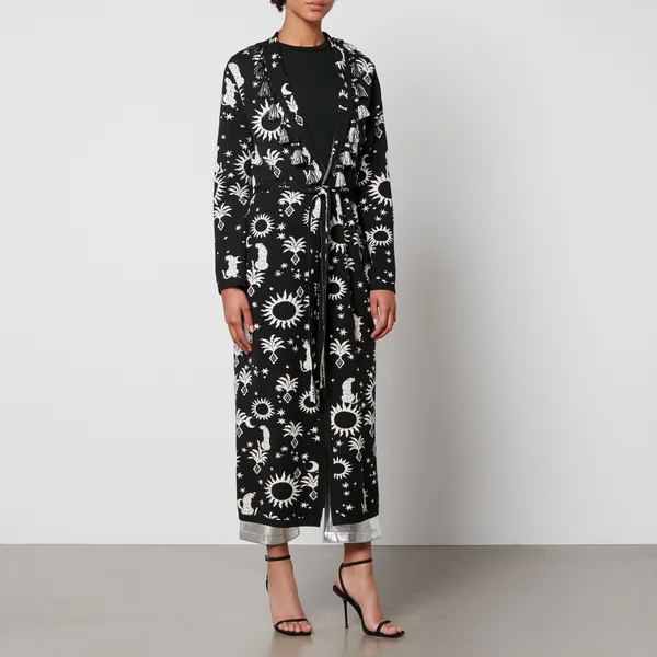 Never Fully Dressed Paradise Leopard Kansas Knit Cardigan