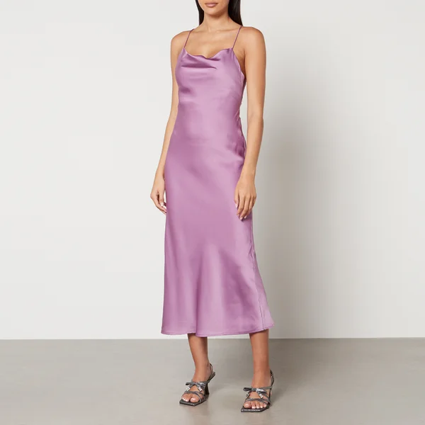 Omnes Riviera Satin Midi Dress