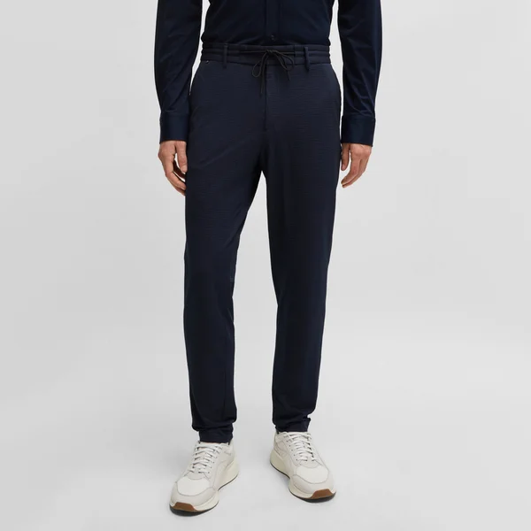 BOSS Black P-Genius Seersucker Trousers