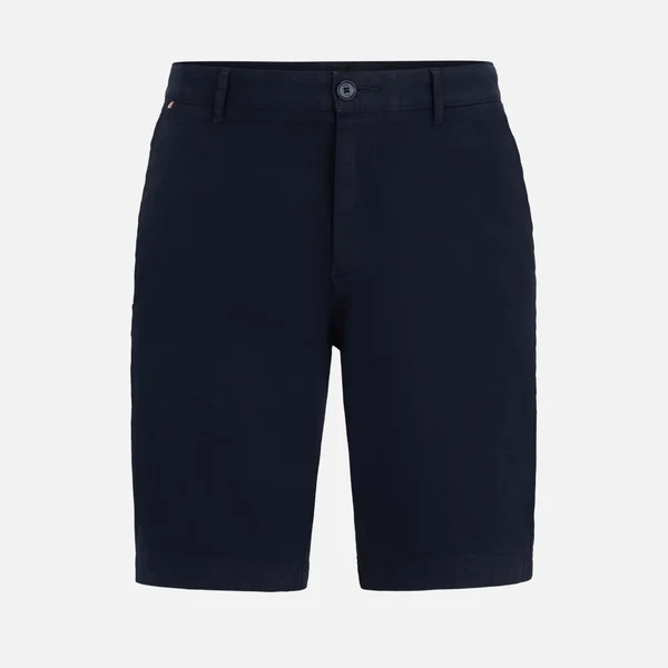 BOSS Black Slice Cotton-Twill Blend Shorts