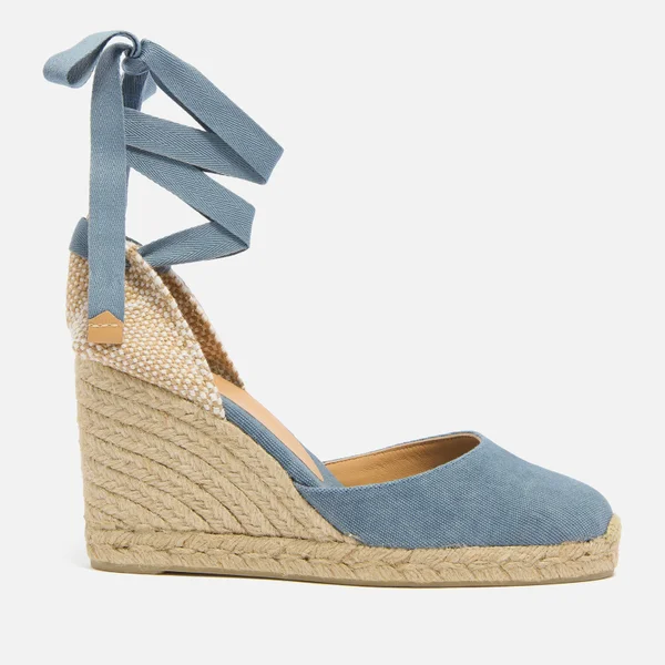 Castañer Women's Carina Canvas Espadrille Wedge Sandals