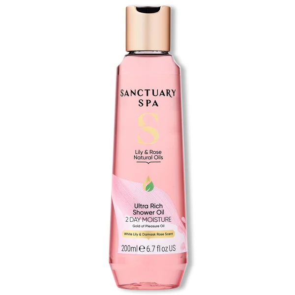 Sanctuary Spa Lily & Rose Natural Oils Ultra Rich Shower Oil 250ml