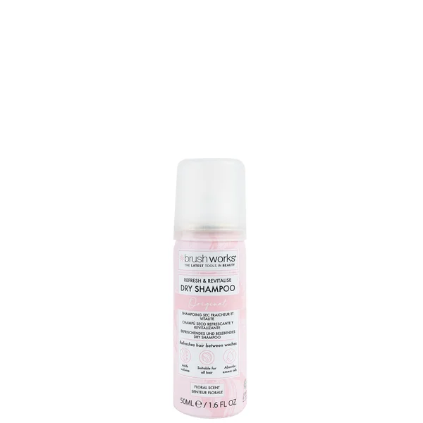 brushworks Refresh & Revitalise Floral Dry Shampoo 50ml