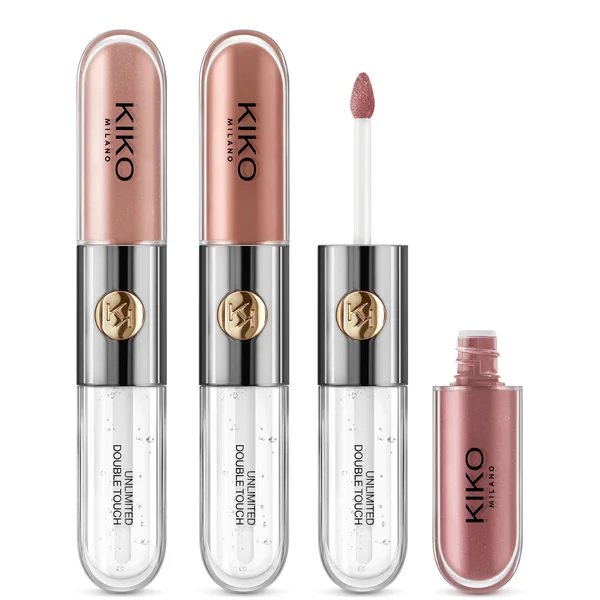 KIKO Milano Unlimited Double Touch Lip Set 18ml - Nude Attitude