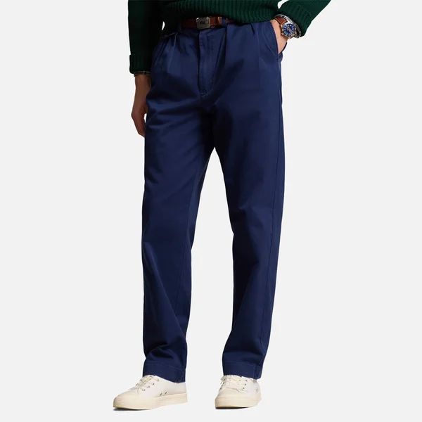 Polo Ralph Lauren Whitman Cotton-Twill Pleated Chinos