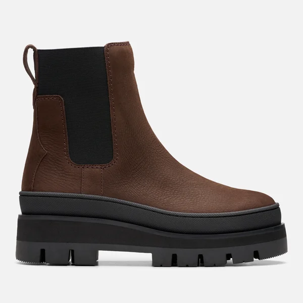 Clarks Women's Orianna2 Top Nubuck Chelsea Boots
