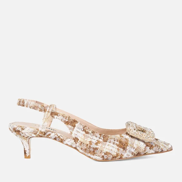 Dune London Women's Centrepiece Boucle Open Courts