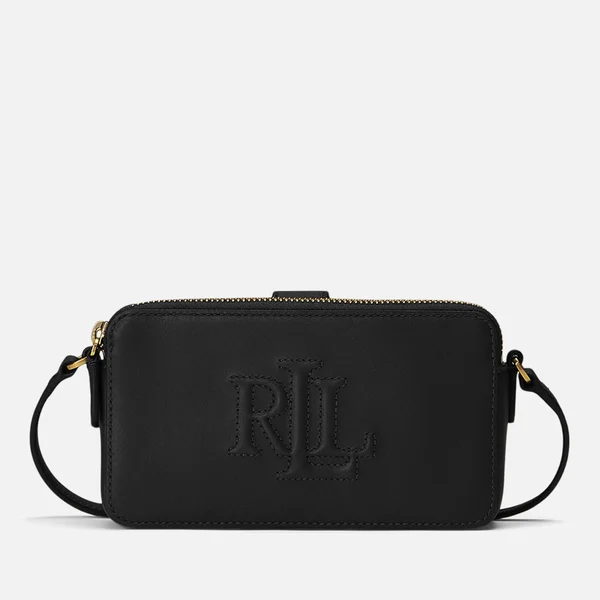 Lauren Ralph Lauren Medium Strap Leather Wallet On Chain
