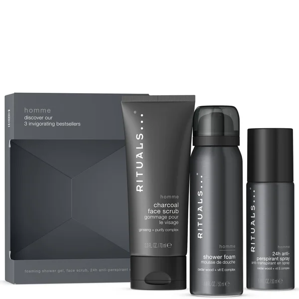 Rituals Homme Collection Men's Aromatic Mini Bath and Body Set