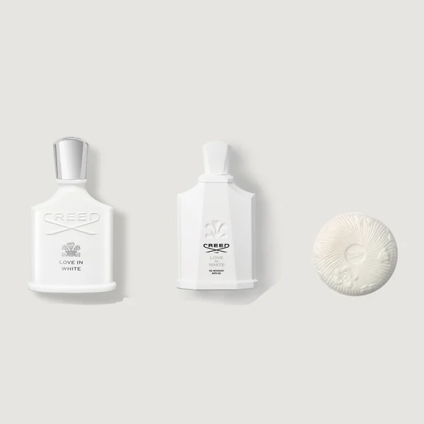 Love In White Bath and Body Set