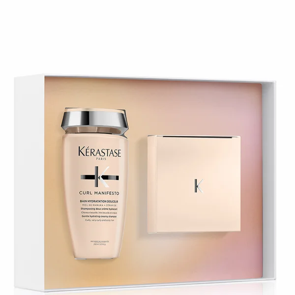 Kérastase Curl Manifesto - Extra-Rich Nourishing Haircare Duo for Curly and Coily Hair - Limited Edition Gift Set
