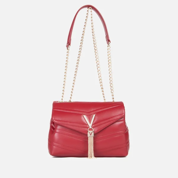 Valentino Privilege Flap Bag - Rosso Scuro