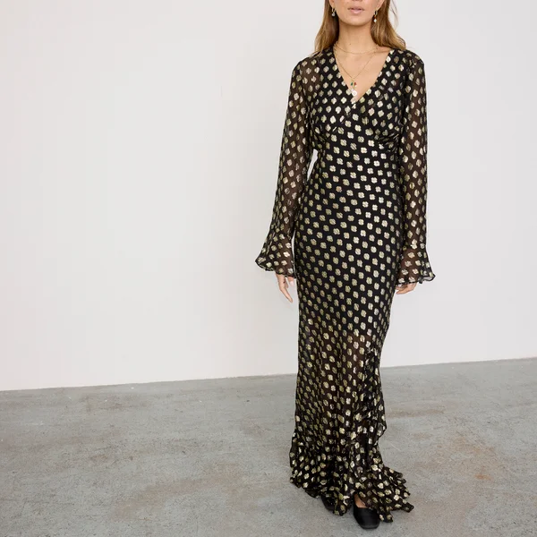 Never Fully Dressed Sparkle Kitti Chiffon Dress