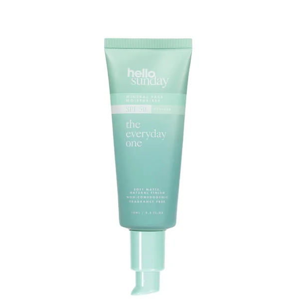 Hello Sunday The Everyday One Non-Nomodogenic Mineral Face Moisturiser SPF 50 70ml