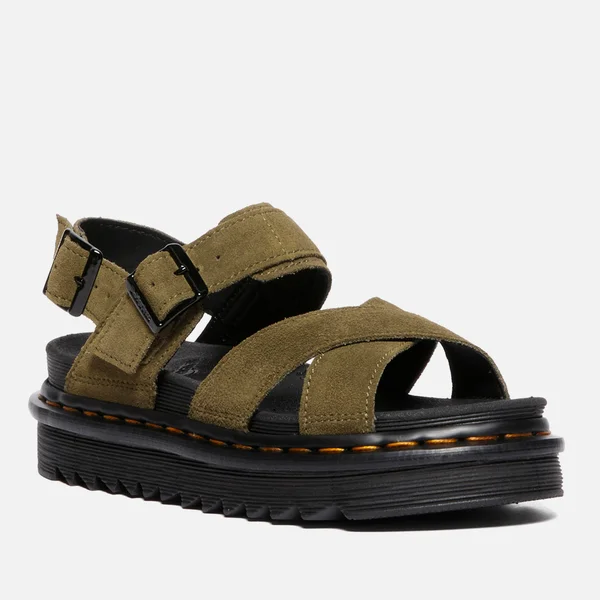 Dr. Martens Women's Voss II Suede Strap Sandals
