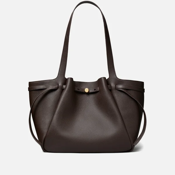 Tory Burch Romy Pebble-Grain Leather Tote Bag