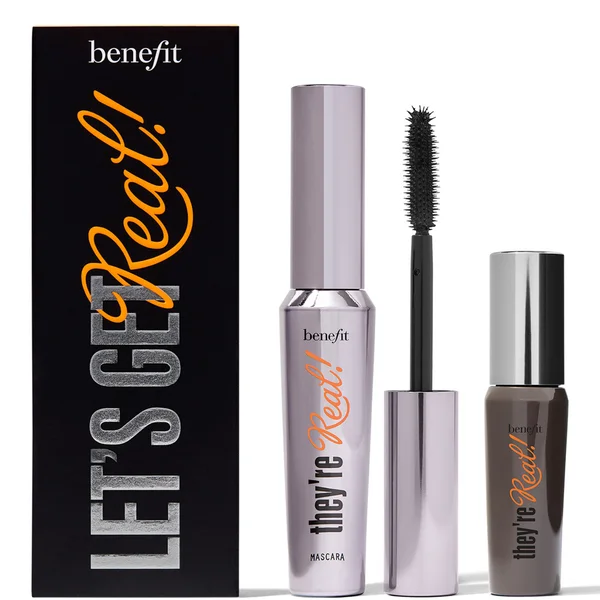 benefit Gifts & Sets Let's Get Real They're Real! Full Size and Mini Mascara Duo