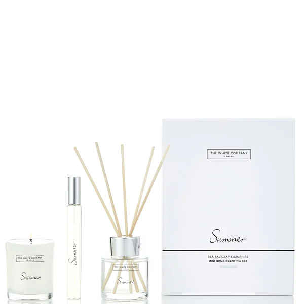 The White Company Summer Mini Home Scenting Set