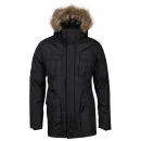 Ringspun Men's Alaska Parka Jacket - Black