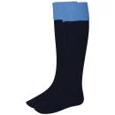 Hunter Women's Balmoral Socks - Navy/Powder Blue