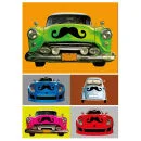 Car Moustache Magnet