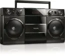 Philips OST690/10 Portable Bluetooth USB FM Radio Boombox - Black