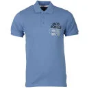 Jack & Jones Men's East Polo Shirt - Federal Blue