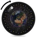 Junk Space Ball Clock