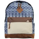 Bellfield Men's Javi All Over Batik Print Backpack - Pacific Blue