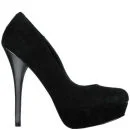 Diavolina Women's Ollie Shoes - Black Suede
