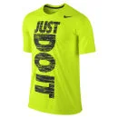 Nike Men's Legend Just Do It Camouflage T-Shirt - Volt Green