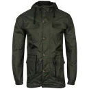 Ringspun Männer Unit Nylon Jacke - Oliv
