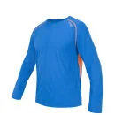 Saucony Men's Kinvara Long Sleeve Top - Enduro Blue/Vizipro