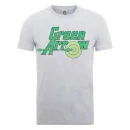 DC Comics Men's T-Shirt Green Arrow Logo - Heather Grey