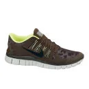 Nike Men's Free Run 5.0 Shield + Running Shoes - Dark Loden/White