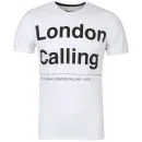 Amplified Men's The Clash London Calling T-Shirt - White