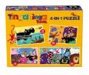 Tinga Tinga Tales 4 in 1 Puzzles
