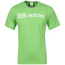 adidas Men's JLS Dim1 T-Shirt - Intense Green/White