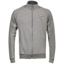 K-Swiss Men's Asym Track Top - Grey Heather