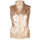 LIJA Women's Run Gilet - Metallic Gold