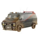 Hot Wheels 1/43 The A-Team Van - Dirty Version with Mud Splatters