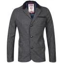 Tokyo Laundry Men's Bayham Tweed Jacket - Black/Grey Donegal Tweed