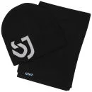 Smith & Jones Men's Remington Hat and Scarf Set - Black